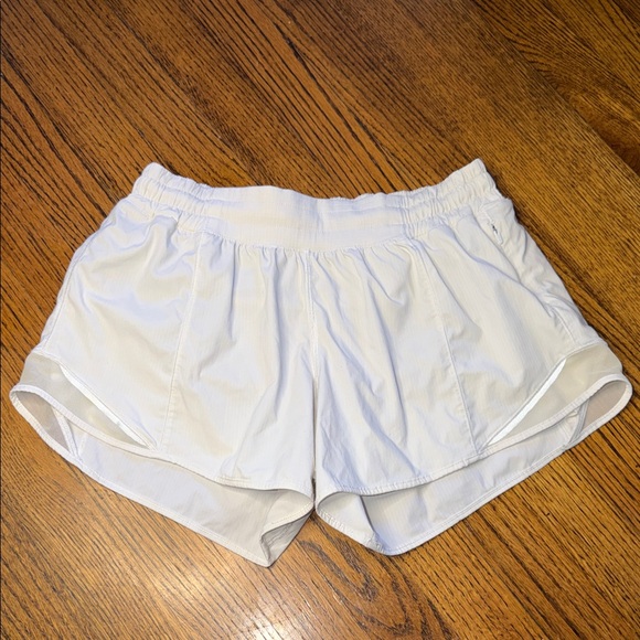 lululemon athletica Pants - Lululemon Athletica White  Athletic Shorts
